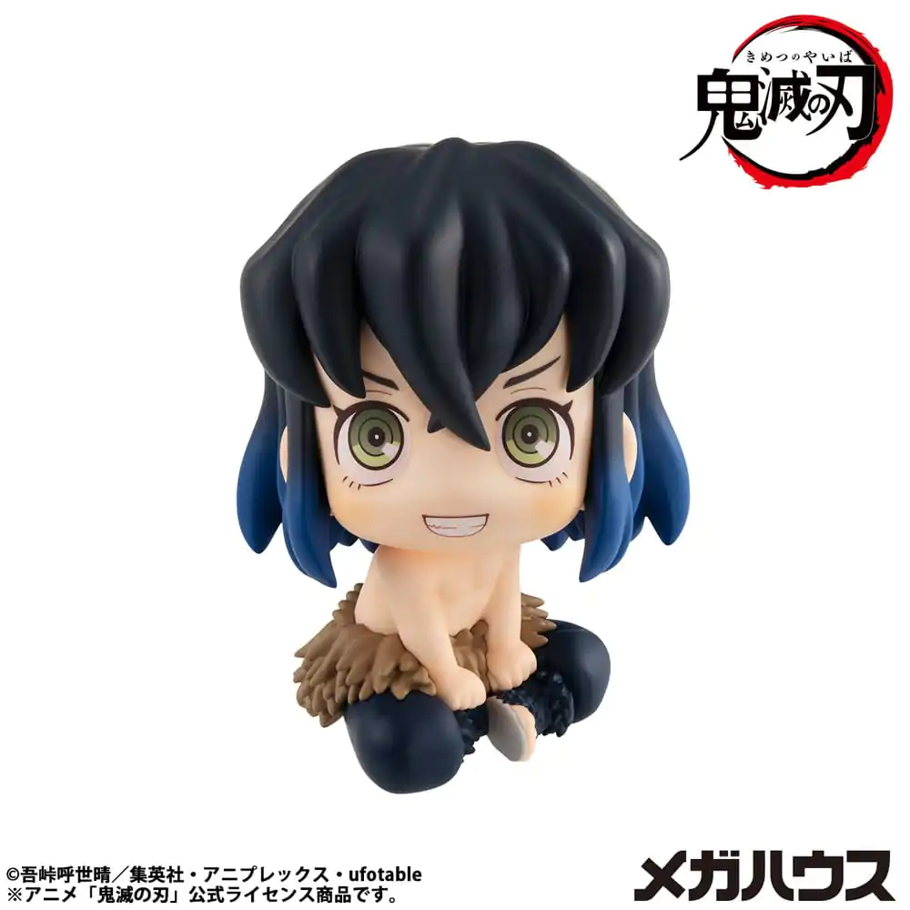 Demon Slayer Kimetsu no Yaiba Look Up PVC Statue Hashibira Inosuke 10 cm Produktfoto