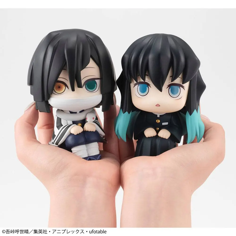 Demon Slayer Kimetsu no Yaiba Look Up PVC Statues Iguro Obanai &amp; Tokitou Muichirou LTD Ver. 11 cm Produktfoto