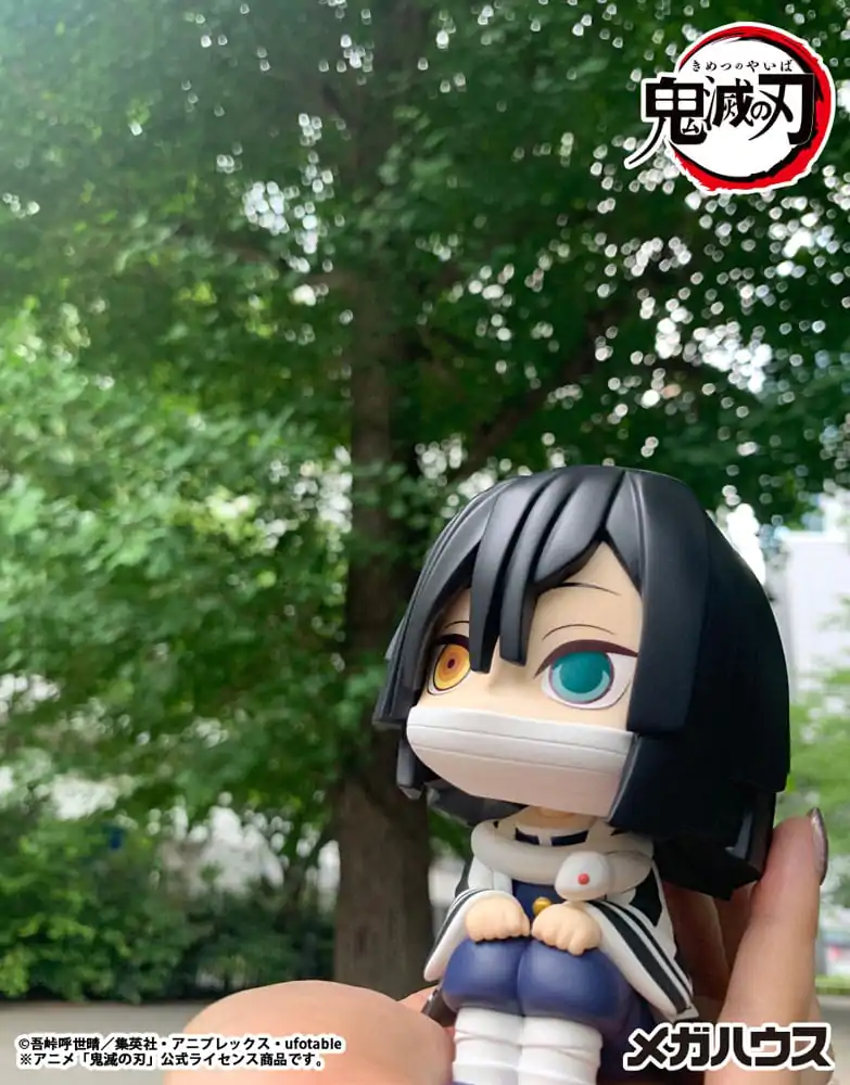 Demon Slayer Kimetsu no Yaiba Look Up PVC Statue Iguro Obanai 11 cm Produktfoto