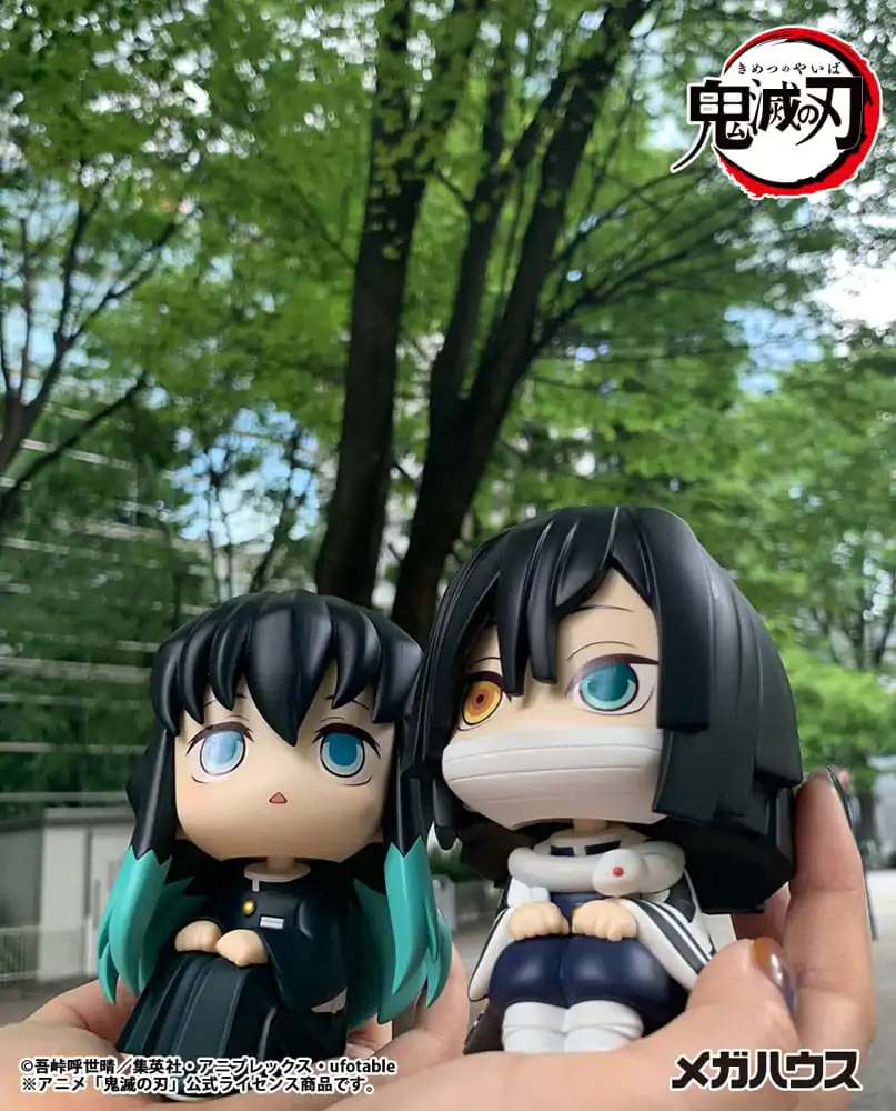 Demon Slayer Kimetsu no Yaiba Look Up PVC Statue Iguro Obanai 11 cm Produktfoto