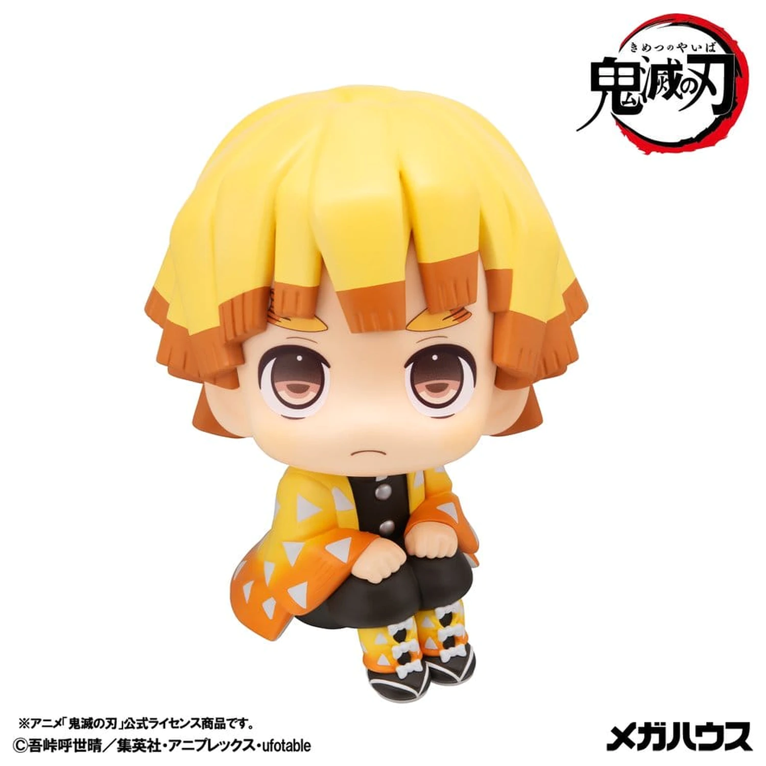 Demon Slayer: Kimetsu no Yaiba Look Up PVC Figur Zenitsu Agatsuma Grumpy Ver. 11 Zentimeter Produktfoto