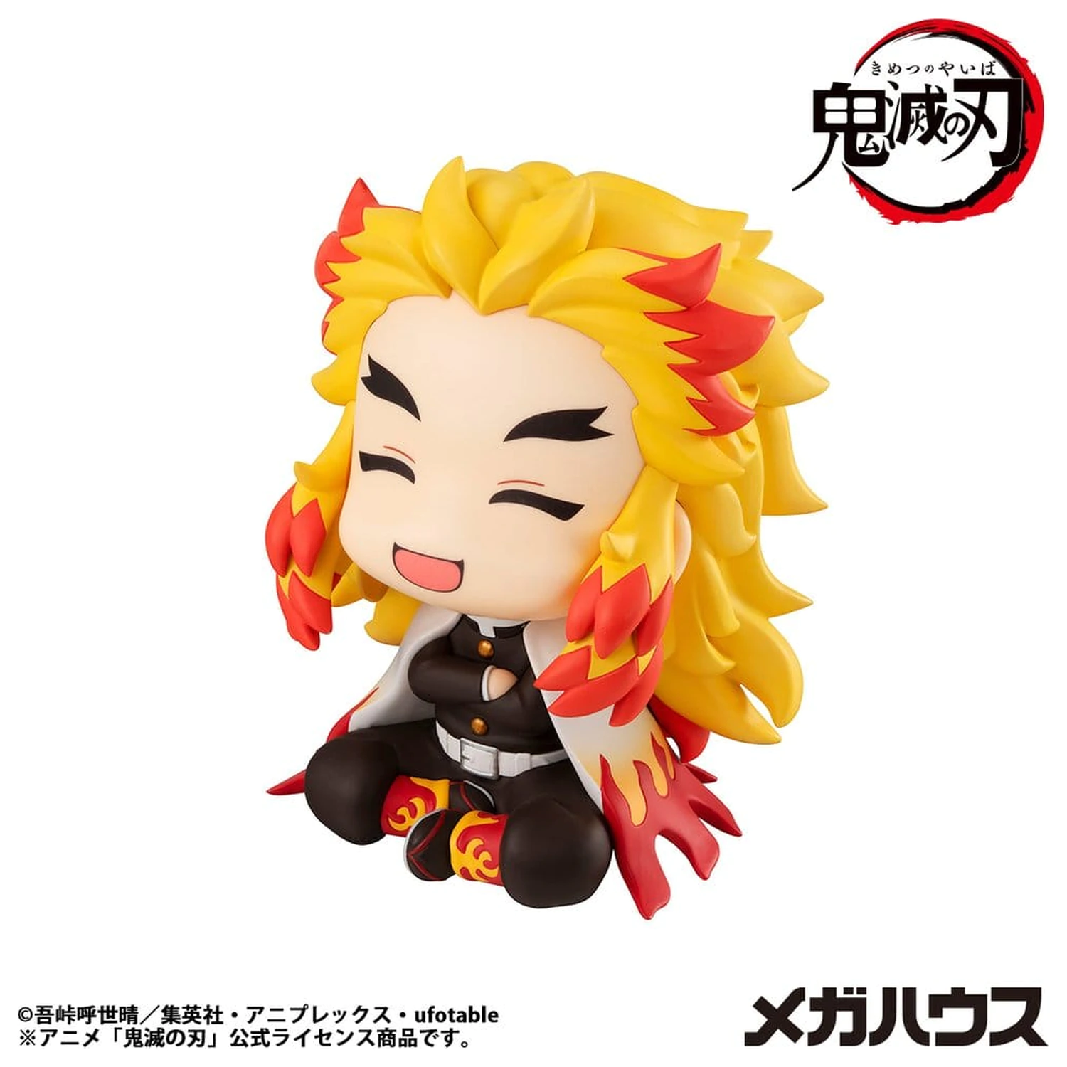Demon Slayer: Kimetsu no Yaiba Look Up PVC Statue Rengoku Kyoujurou Smile Ver. 11 cm Produktfoto