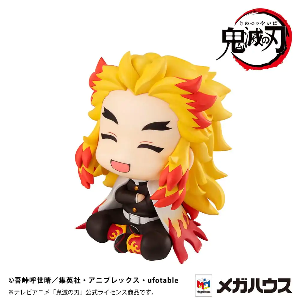 Demon Slayer: Kimetsu no Yaiba Look Up PVC Statue Rengoku Kyoujurou Smile Ver. 11 cm (with gift) termékfotó