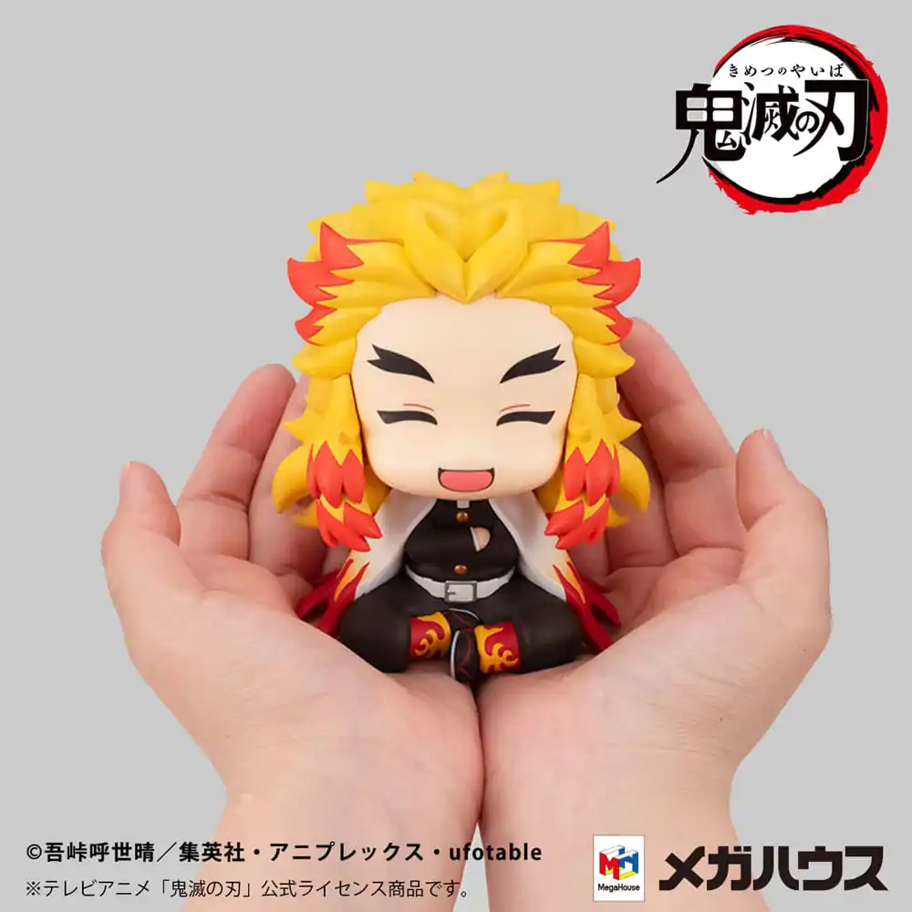 Demon Slayer: Kimetsu no Yaiba Look Up PVC Statue Rengoku Kyoujurou Smile Ver. 11 cm (with gift) termékfotó