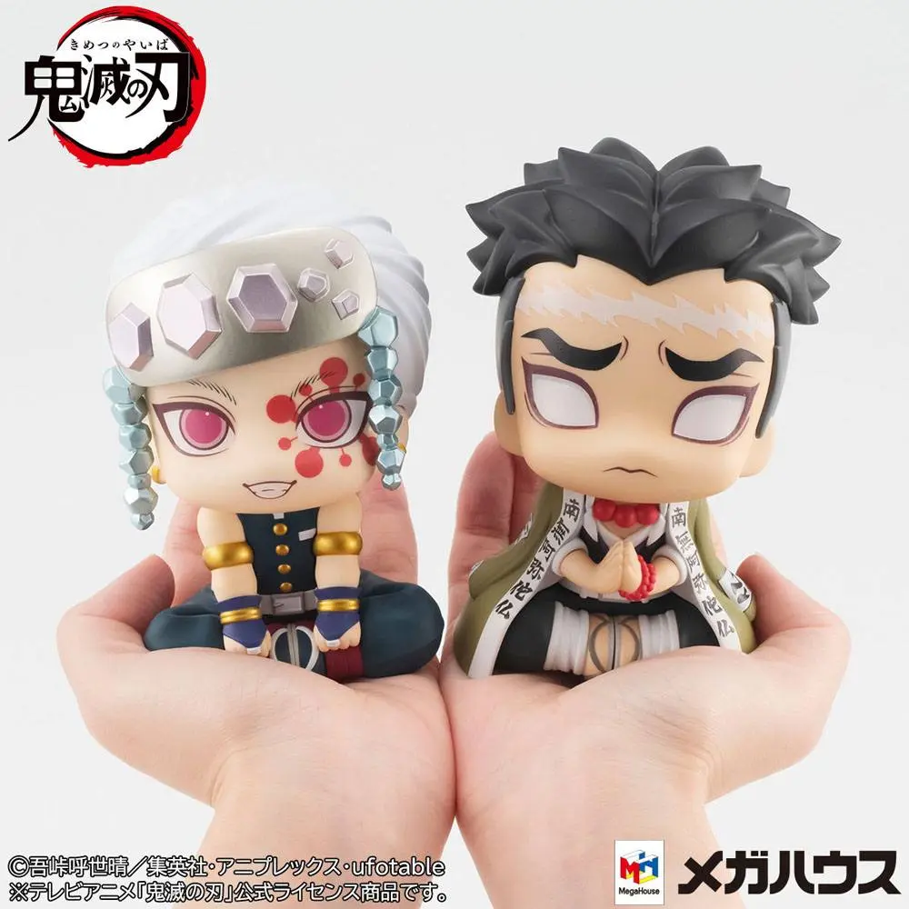 Demon Slayer Kimetsu no Yaiba Look Up PVC Statuen Tengen Uzui & Gyomei Himejima LTD Ver. 11 cm termékfotó