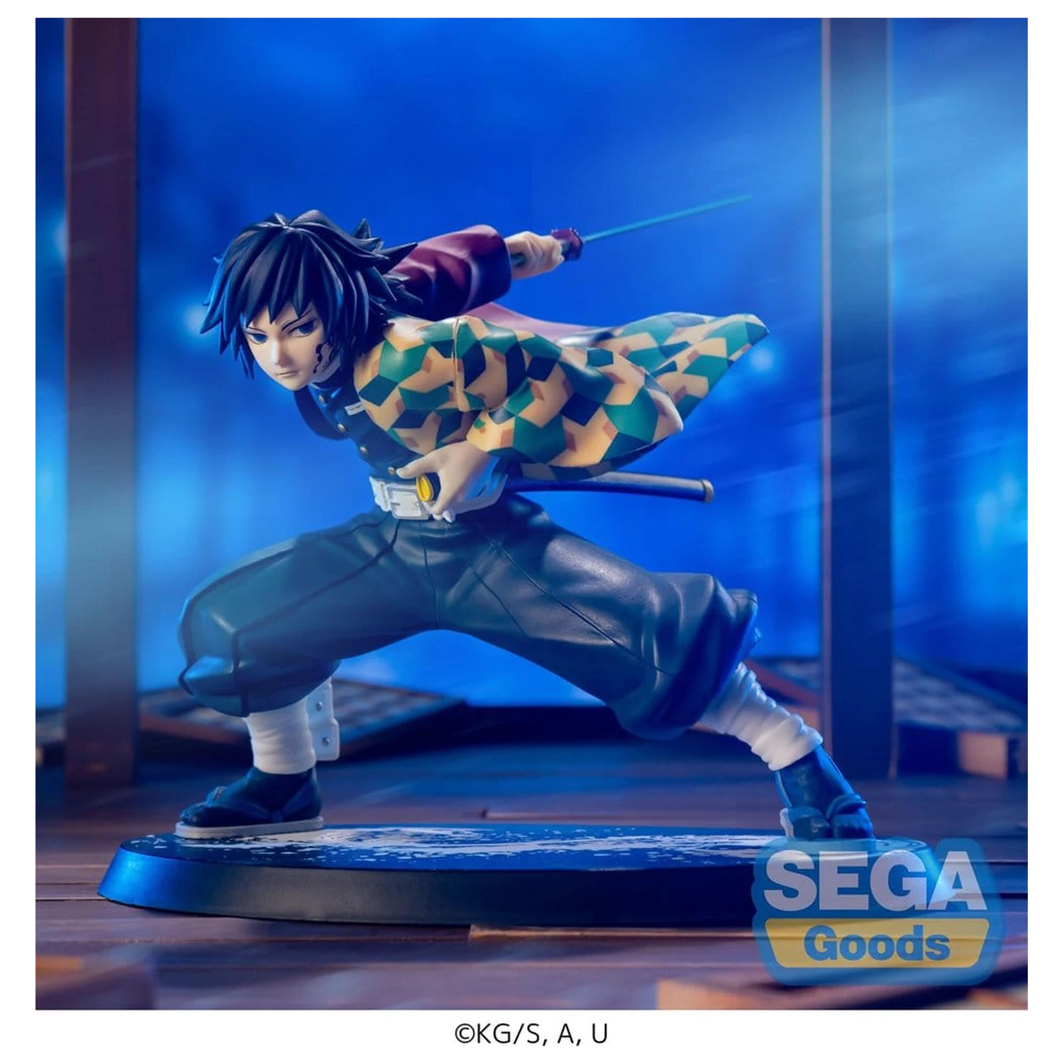 Demon Slayer: Kimetsu no Yaiba Luminasta PVC Figur Giyu Tomioka Awakening 15 cm Produktfoto