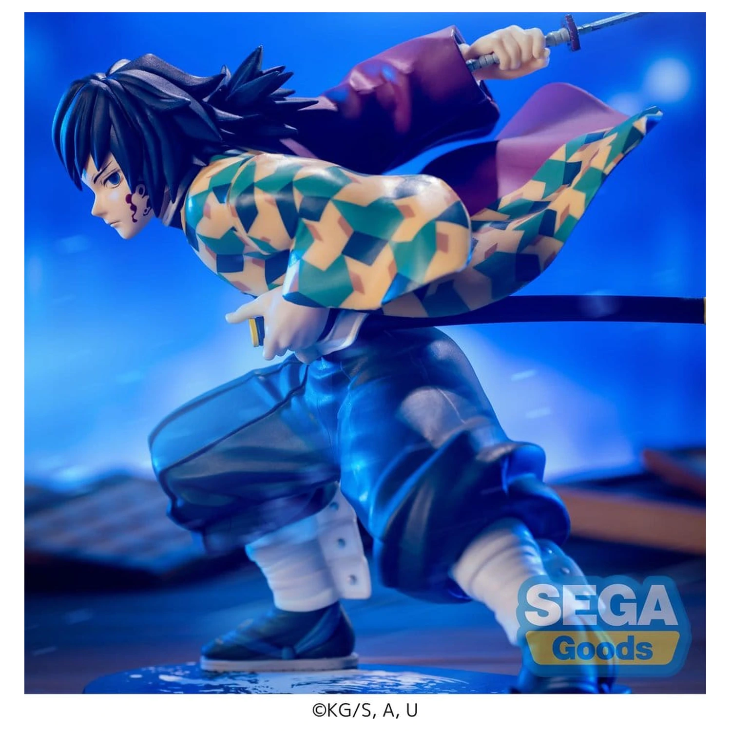 Demon Slayer: Kimetsu no Yaiba Luminasta PVC Figur Giyu Tomioka Awakening 15 cm Produktfoto