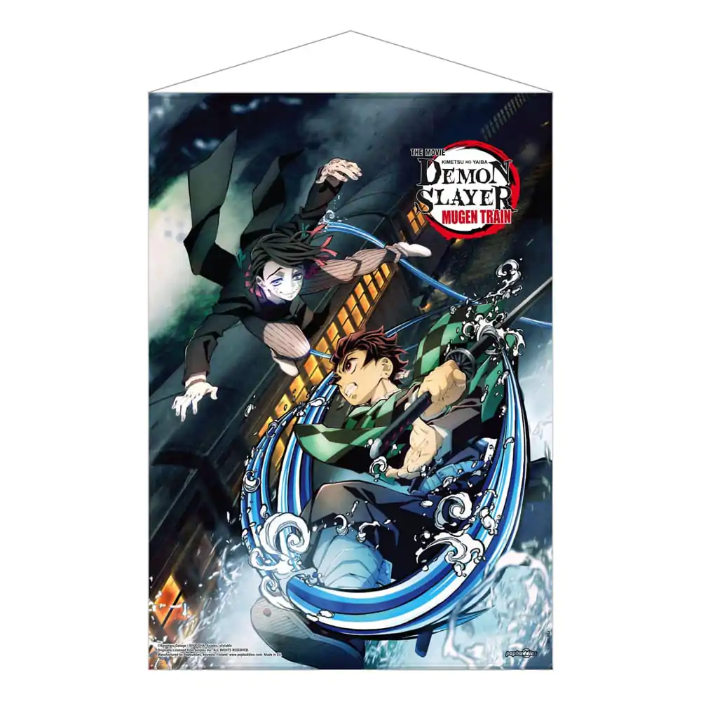 Demon Slayer: Kimetsu no Yaiba Wandrolle Mugen Train Tanjiro Vs Enmu 50 x 70 cm Produktfoto