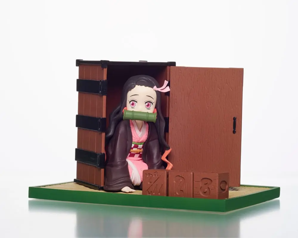 Demon Slayer: Kimetsu no Yaiba Ewiger Kalender-Statue Nezuko Produktfoto