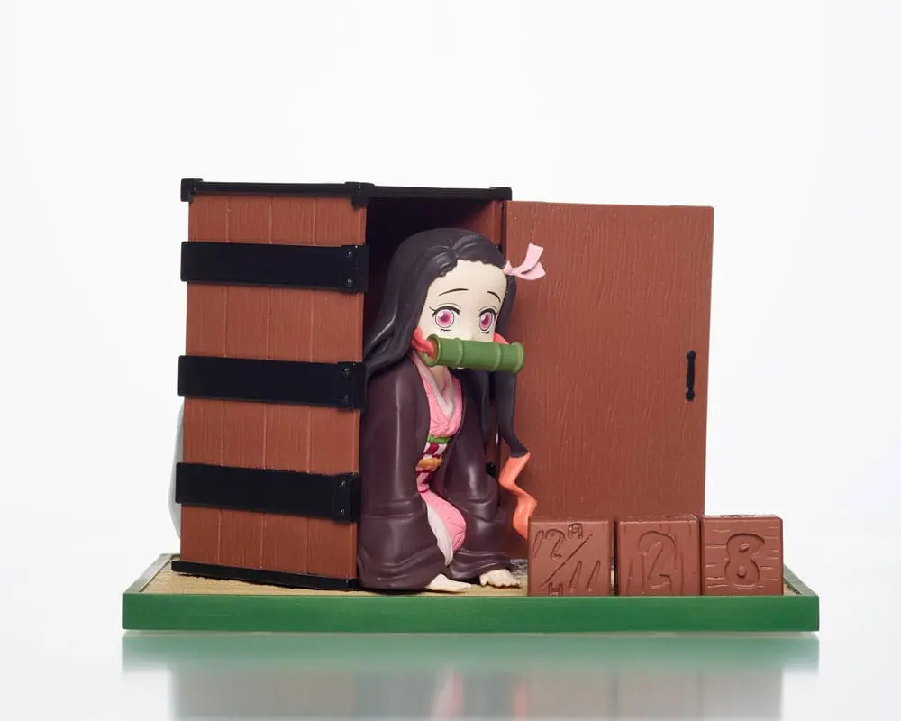 Demon Slayer: Kimetsu no Yaiba Ewiger Kalender-Statue Nezuko Produktfoto