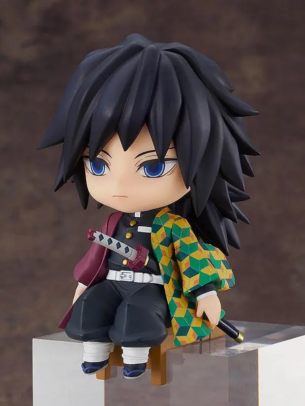 Demon Slayer: Kimetsu no Yaiba Nendoroid Swacchao! Figur Giyu Tomioka 9 cm termékfotó