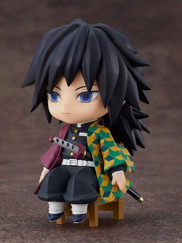 Demon Slayer: Kimetsu no Yaiba Nendoroid Swacchao! Figur Giyu Tomioka 9 cm termékfotó