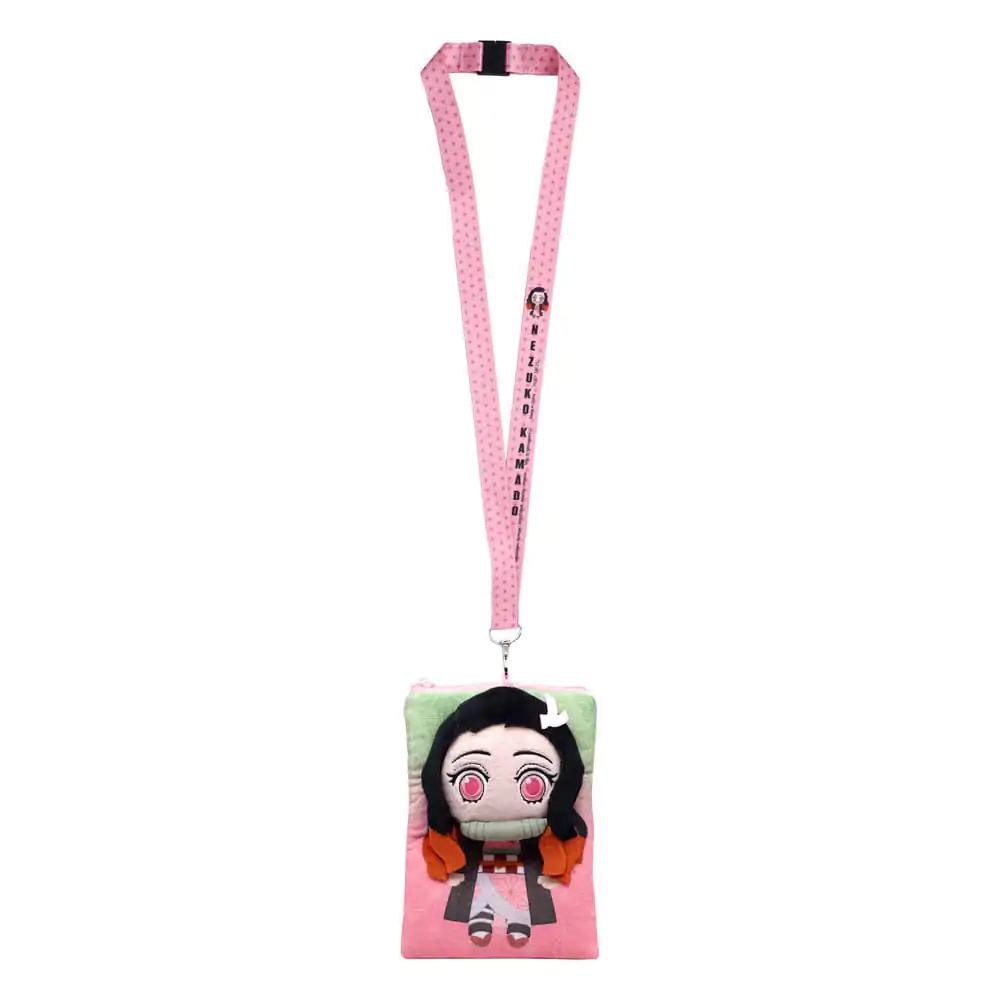 Demon Slayer: Kimetsu no Yaiba Lanyard Nezuko Deluxe mit Beutel Kartenhalter Produktfoto