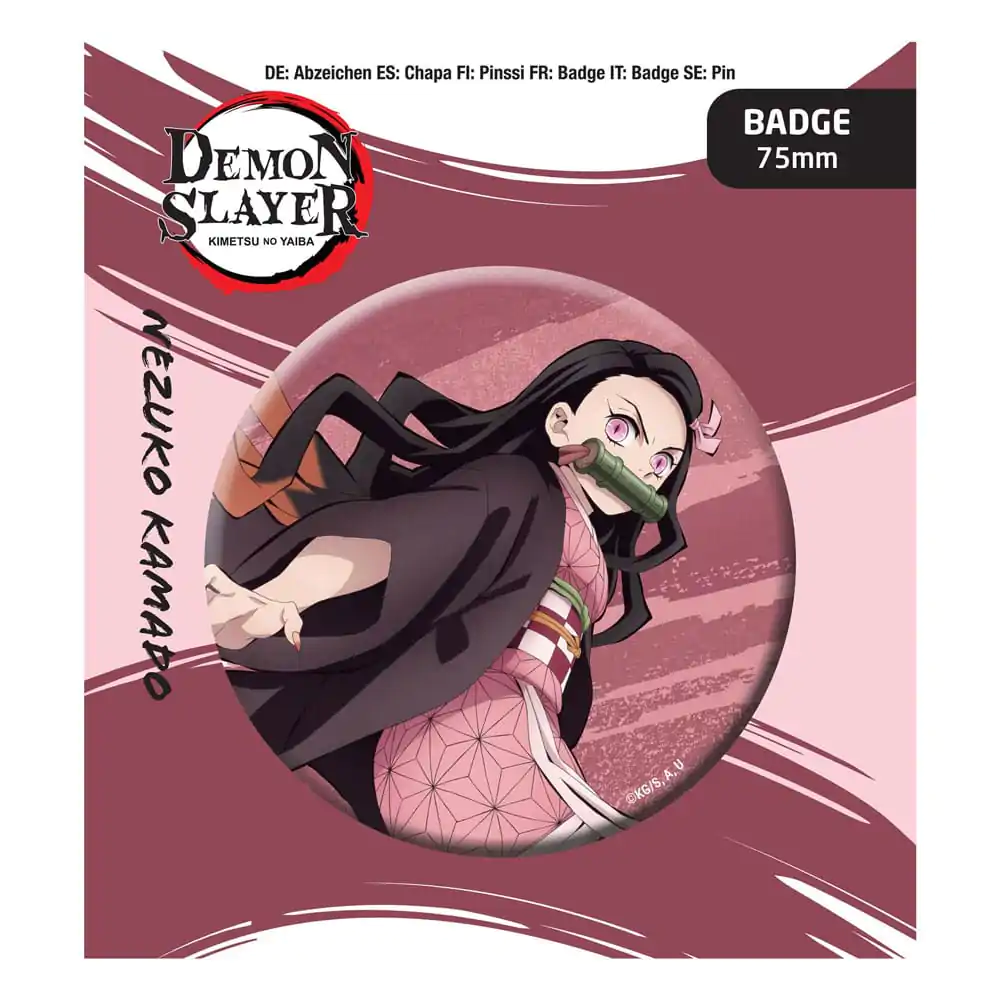 Demon Slayer: Kimetsu no Yaiba Ansteck-Button Nezuko Kamado Produktfoto