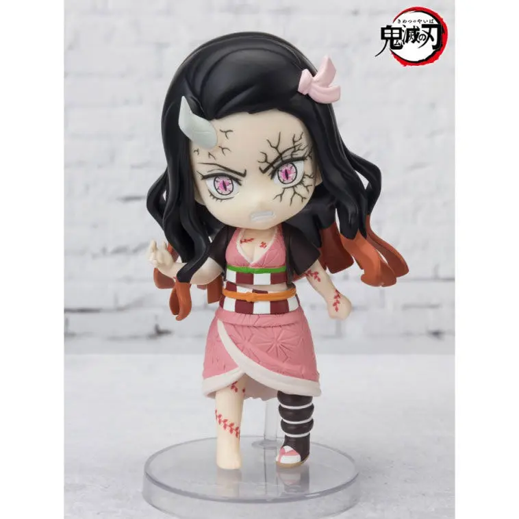 Demon Slayer: Kimetsu no Yaiba Figuarts mini Actionfigur Nezuko Kamado Demon Form Advancing Ver. 9 cm Produktfoto