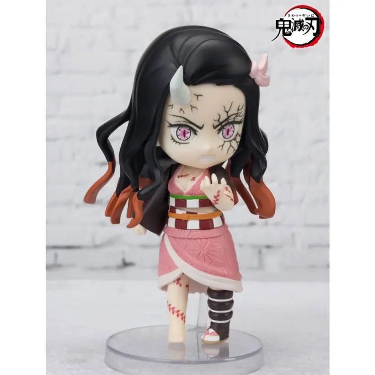 Demon Slayer: Kimetsu no Yaiba Figuarts mini Actionfigur Nezuko Kamado Demon Form Advancing Ver. 9 cm Produktfoto