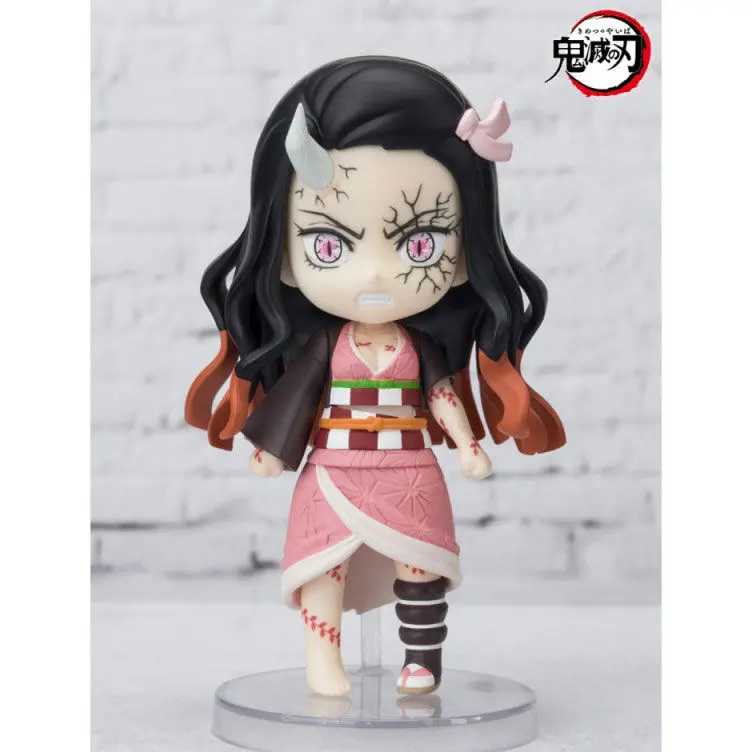 Demon Slayer: Kimetsu no Yaiba Figuarts mini Actionfigur Nezuko Kamado Demon Form Advancing Ver. 9 cm Produktfoto
