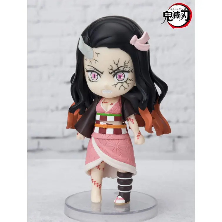 Demon Slayer: Kimetsu no Yaiba Figuarts mini Actionfigur Nezuko Kamado Demon Form Advancing Ver. 9 cm Produktfoto