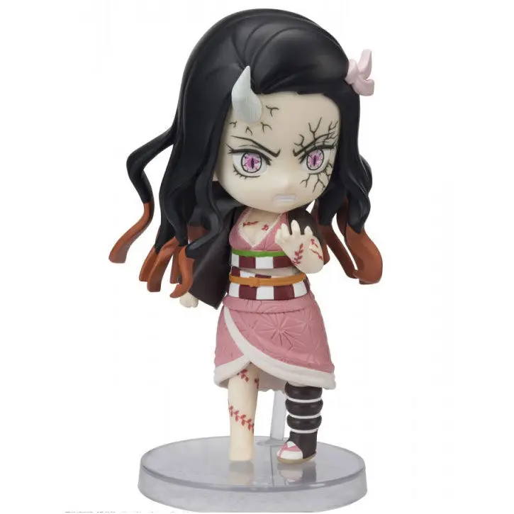 Demon Slayer: Kimetsu no Yaiba Figuarts mini Actionfigur Nezuko Kamado Demon Form Advancing Ver. 9 cm Produktfoto
