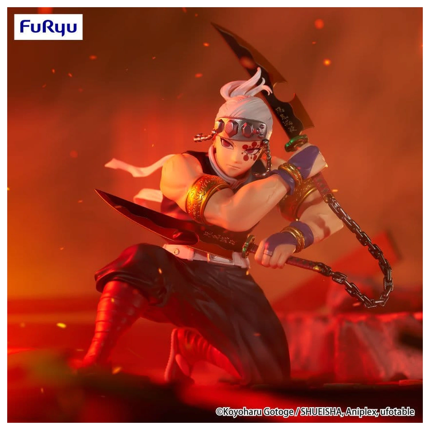 Demon Slayer: Kimetsu no Yaiba Noodle Stopper PVC-Figur Uzui Tengen 15 Zentimeter Produktfoto