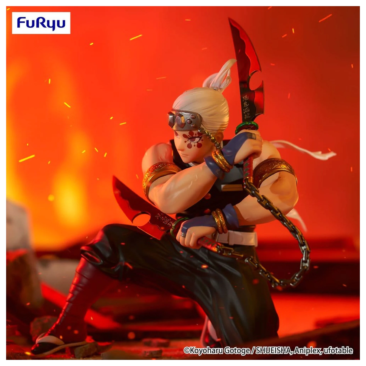 Demon Slayer: Kimetsu no Yaiba Noodle Stopper PVC-Figur Uzui Tengen 15 Zentimeter Produktfoto