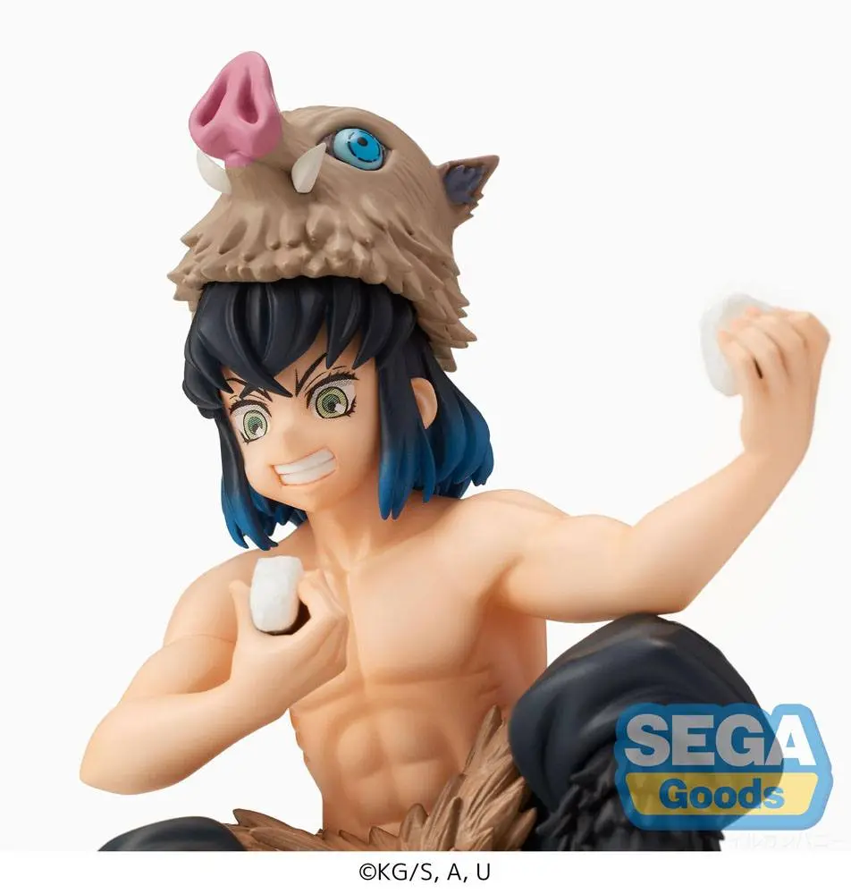 Demon Slayer: Kimetsu no Yaiba PM Perching PVC Statue Inosuke Hashibira 9 cm Produktfoto