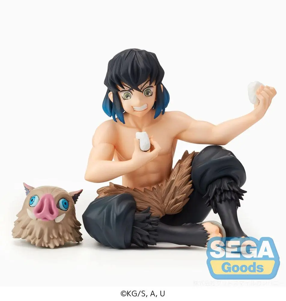Demon Slayer: Kimetsu no Yaiba PM Perching PVC Statue Inosuke Hashibira 9 cm Produktfoto
