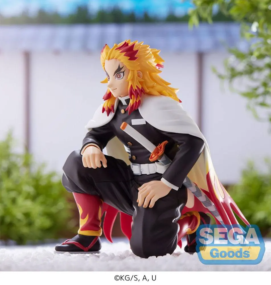 Demon Slayer: Kimetsu no Yaiba PM Perching PVC Statue Kyojuro Rengoku (Hashira Meeting) 12 cm Produktfoto