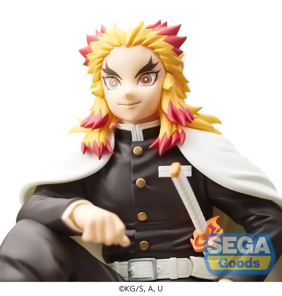 Demon Slayer: Kimetsu no Yaiba PM Perching PVC Statue Kyojuro Rengoku (Hashira Meeting) 12 cm Produktfoto