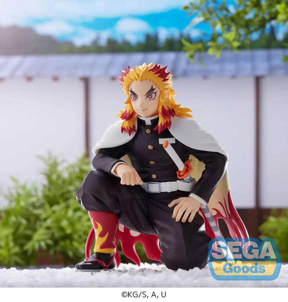 Demon Slayer: Kimetsu no Yaiba PM Perching PVC Statue Kyojuro Rengoku (Hashira Meeting) 12 cm Produktfoto