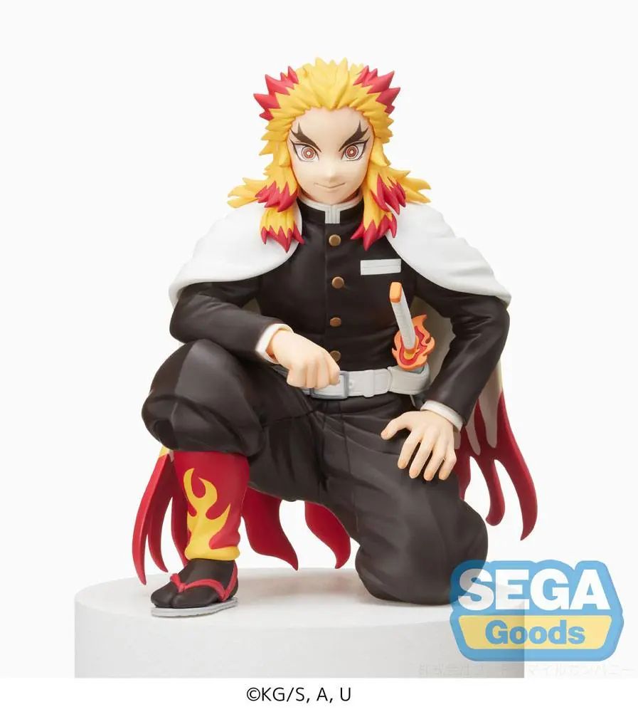 Demon Slayer: Kimetsu no Yaiba PM Perching PVC Statue Kyojuro Rengoku (Hashira Meeting) 12 cm Produktfoto