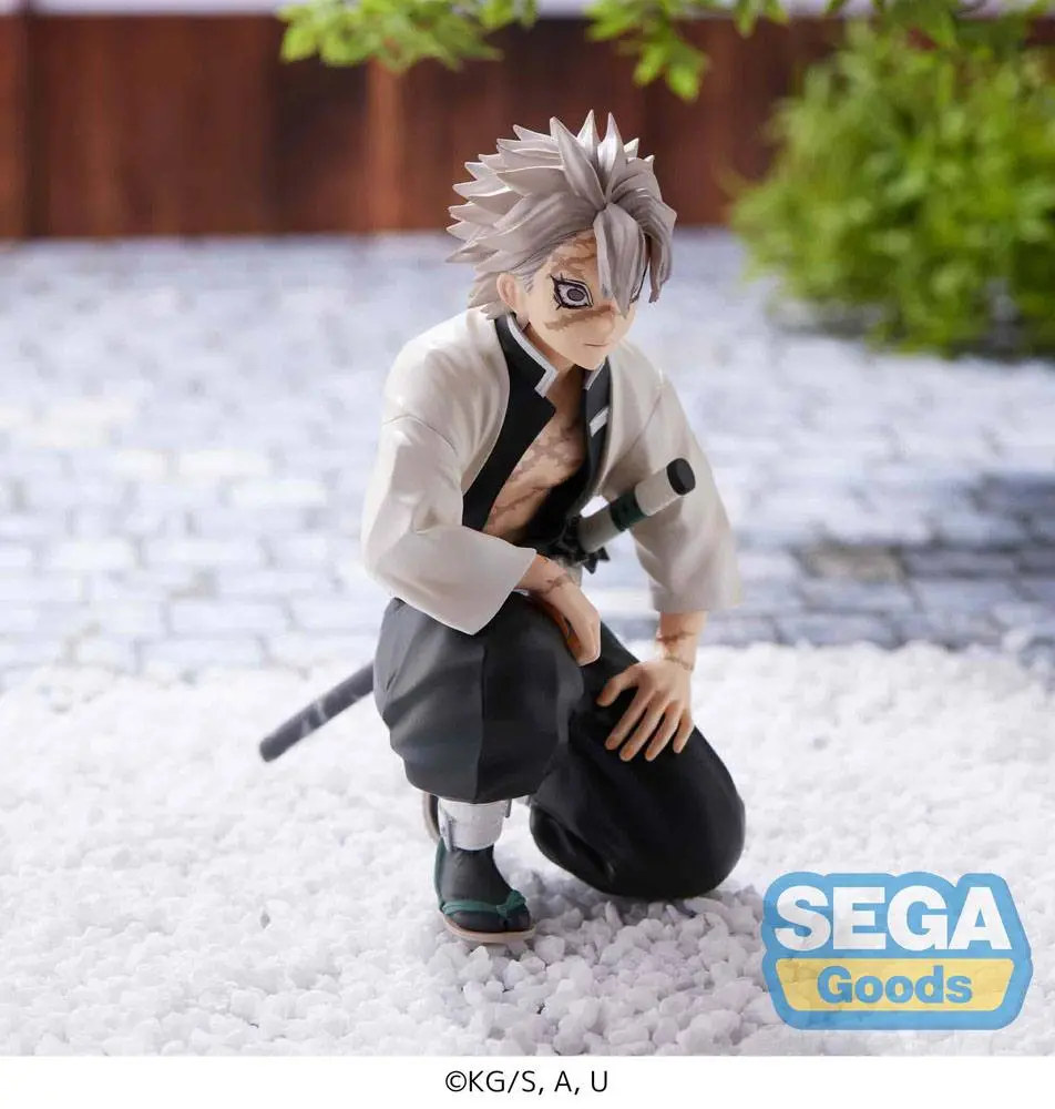 Demon Slayer: Kimetsu no Yaiba PM Perching PVC Statue Sanemi Shinazugawa (Hashira Meeting) 11 cm Produktfoto