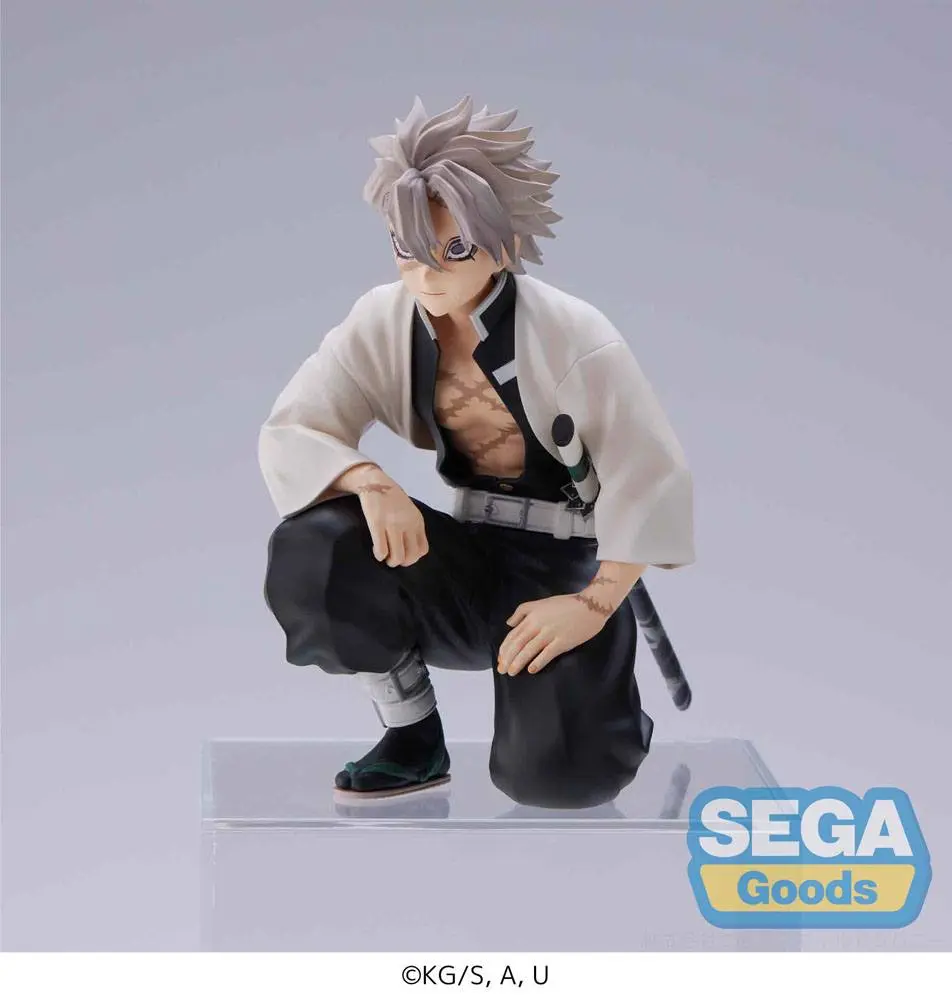 Demon Slayer: Kimetsu no Yaiba PM Perching PVC Statue Sanemi Shinazugawa (Hashira Meeting) 11 cm Produktfoto