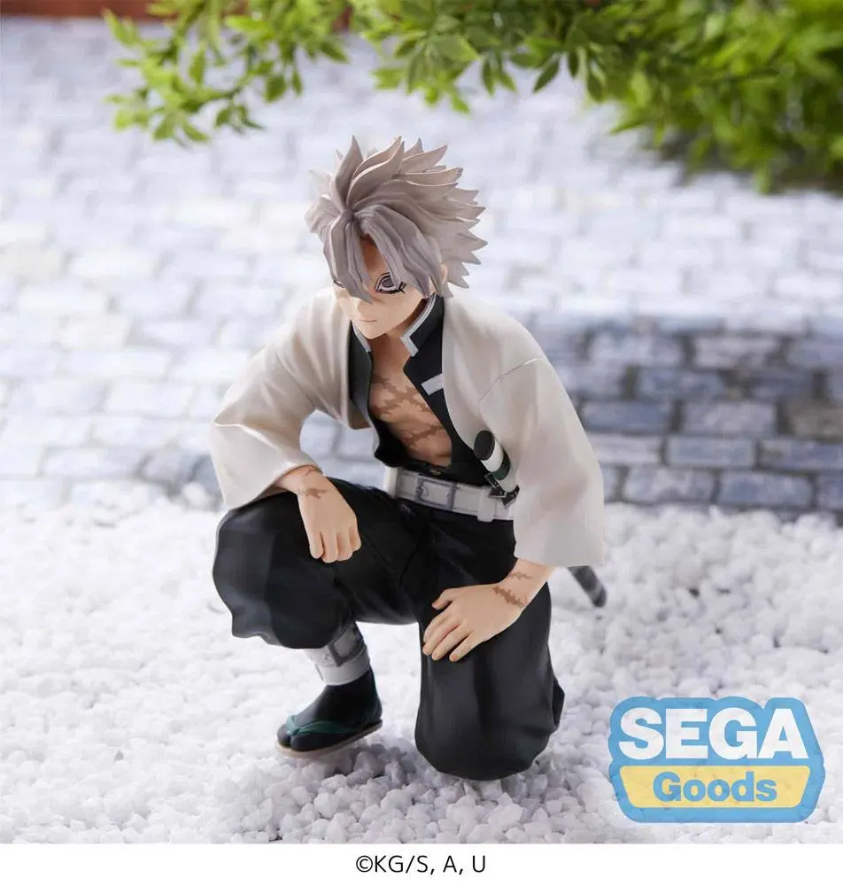 Demon Slayer: Kimetsu no Yaiba PM Perching PVC Statue Sanemi Shinazugawa (Hashira Meeting) 11 cm Produktfoto