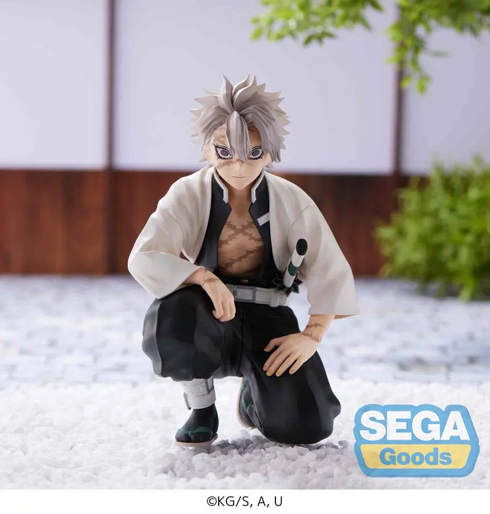 Demon Slayer: Kimetsu no Yaiba PM Perching PVC Statue Sanemi Shinazugawa (Hashira Meeting) 11 cm Produktfoto