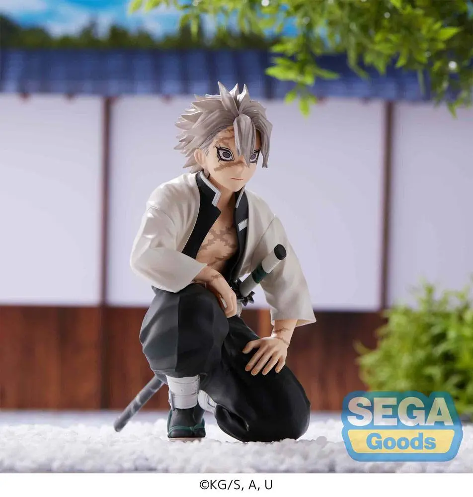 Demon Slayer: Kimetsu no Yaiba PM Perching PVC Statue Sanemi Shinazugawa (Hashira Meeting) 11 cm Produktfoto