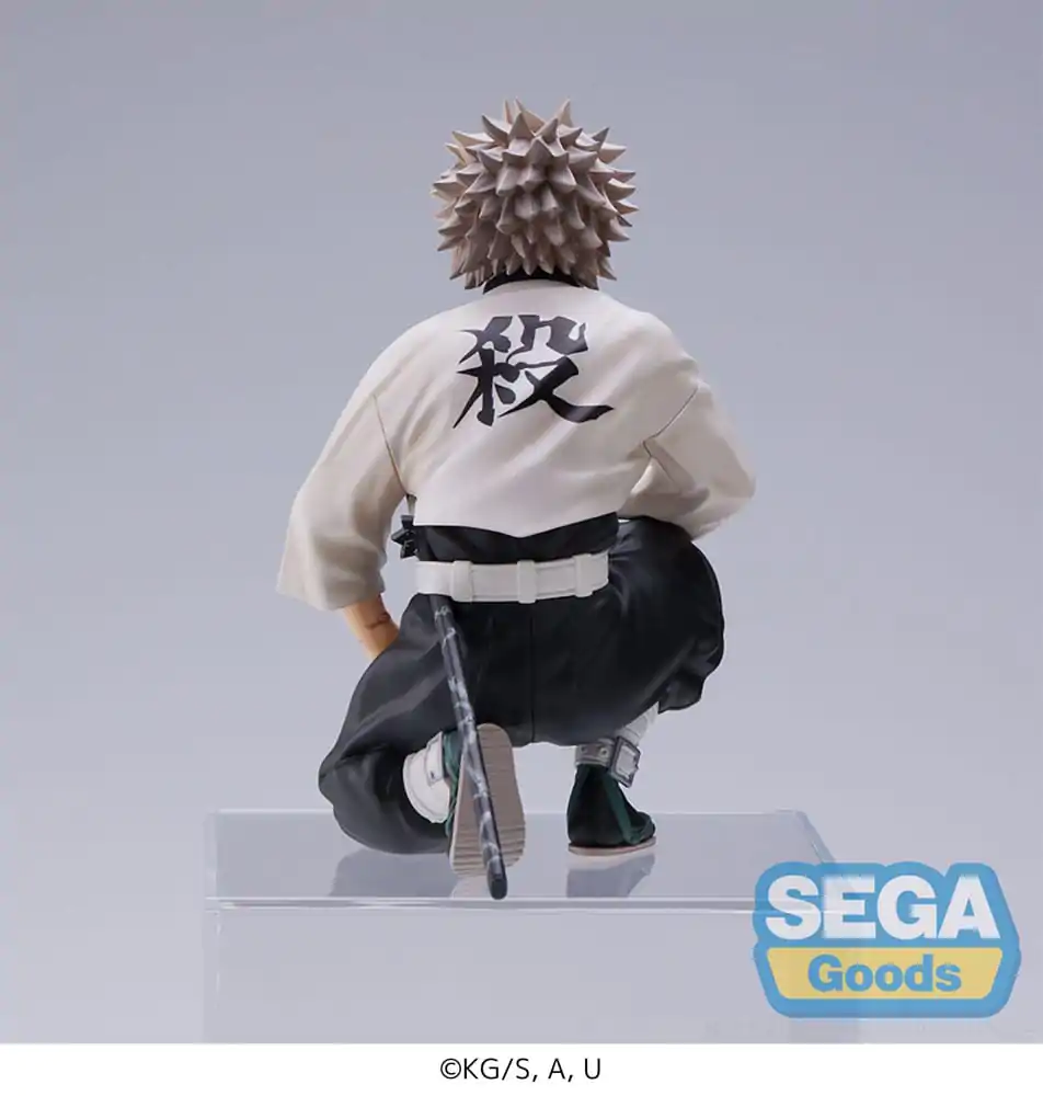 Demon Slayer: Kimetsu no Yaiba PM Perching PVC Statue Sanemi Shinazugawa (Hashira Meeting) 11 cm (re-run) termékfotó