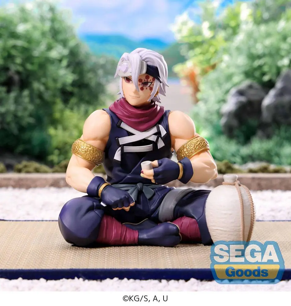 Demon Slayer: Kimetsu no Yaiba PM Perching PVC Statue Tengen Uzui Shinobi Costume 11 cm Produktfoto