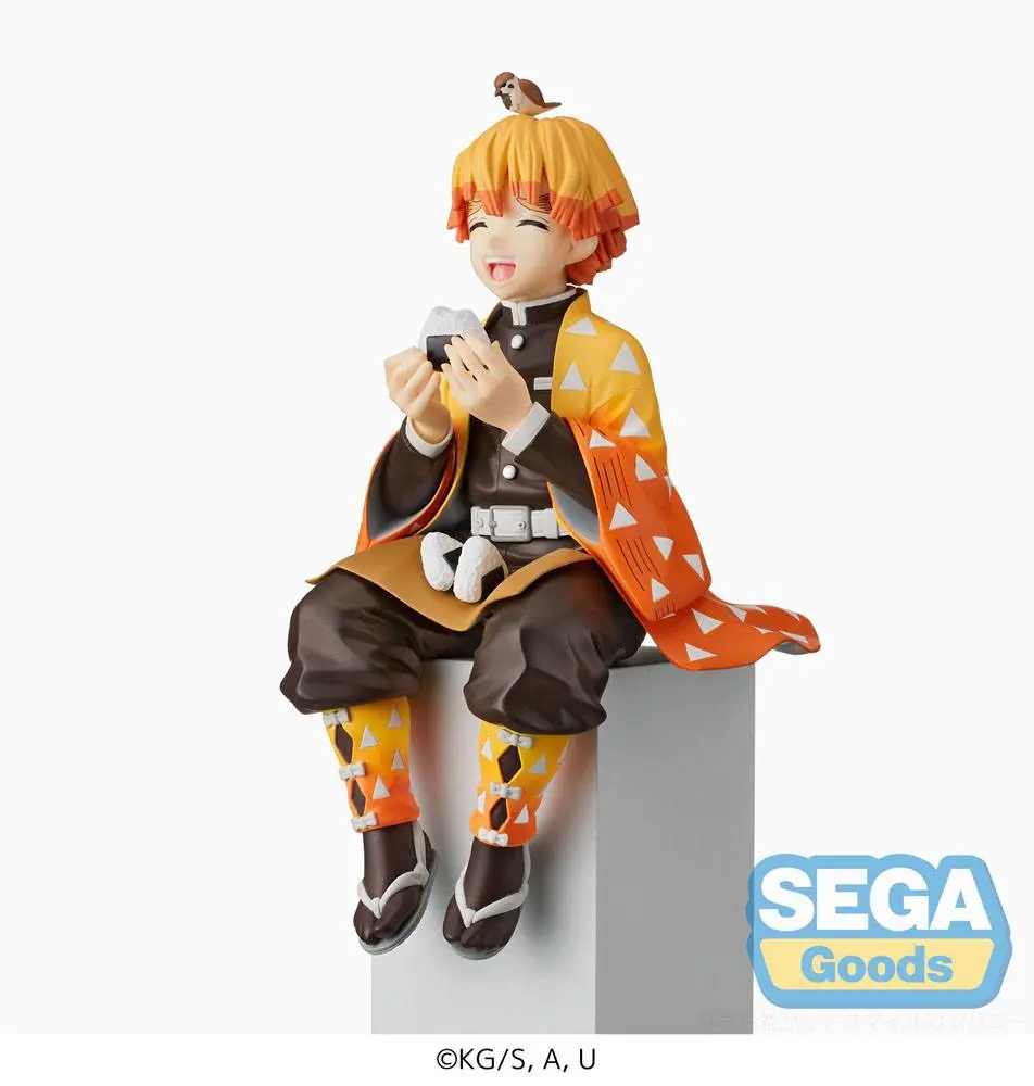 Demon Slayer: Kimetsu no Yaiba PM Perching PVC Statue Zenitsu Agatsuma 13 cm Produktfoto