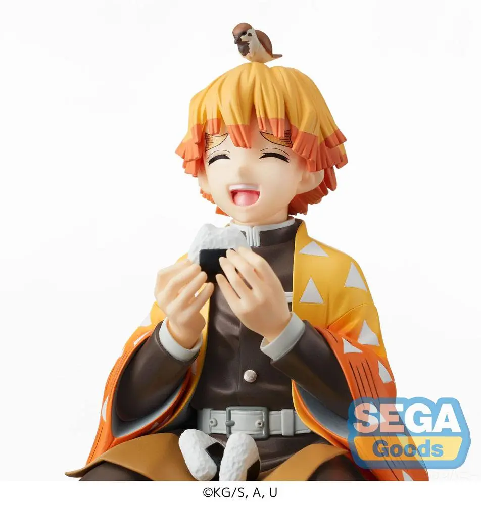 Demon Slayer: Kimetsu no Yaiba PM Perching PVC Statue Zenitsu Agatsuma 13 cm Produktfoto
