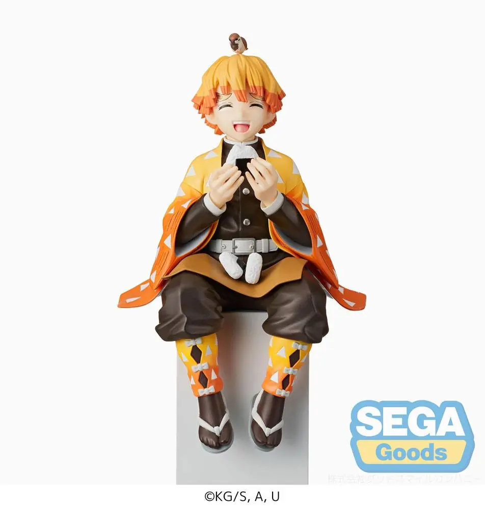 Demon Slayer: Kimetsu no Yaiba PM Perching PVC Statue Zenitsu Agatsuma 13 cm Produktfoto