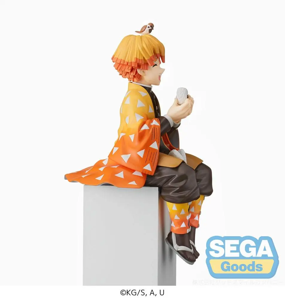 Demon Slayer: Kimetsu no Yaiba PM Perching PVC Statue Zenitsu Agatsuma 13 cm Produktfoto