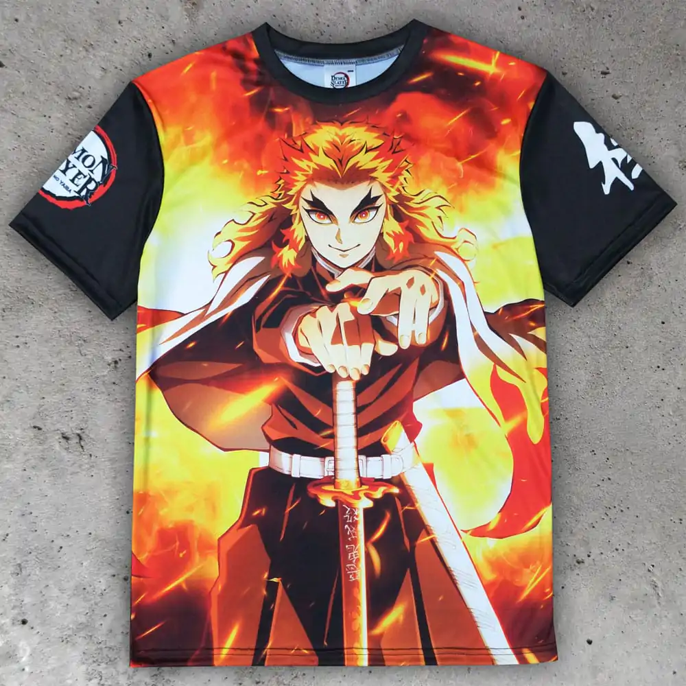 Demon Slayer: Kimetsu no Yaiba T-Shirt Kyojuro Rengoku Produktfoto