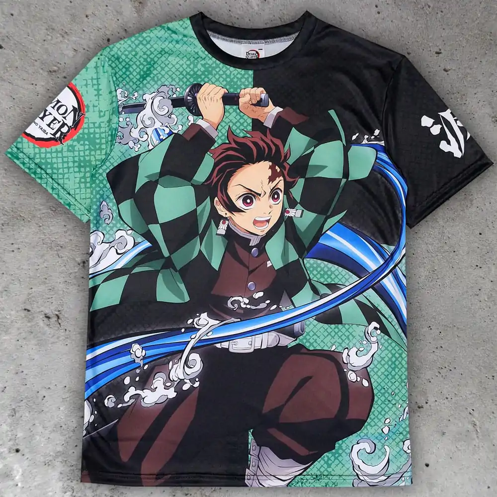 Demon Slayer: Kimetsu no Yaiba T-Shirt Tanjiro Kamado Produktfoto