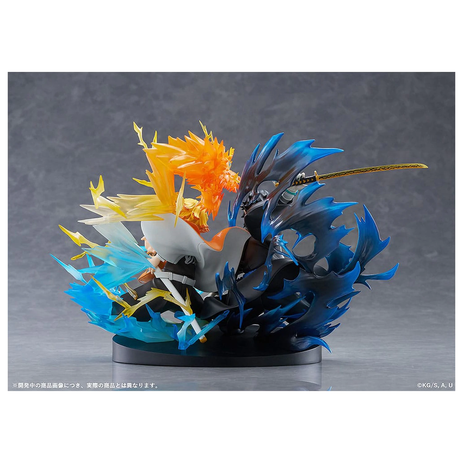 Demon Slayer: Kimetsu no Yaiba PVC Statue Zenitsu Agatsuma & Kaigaku 15 cm Produktfoto