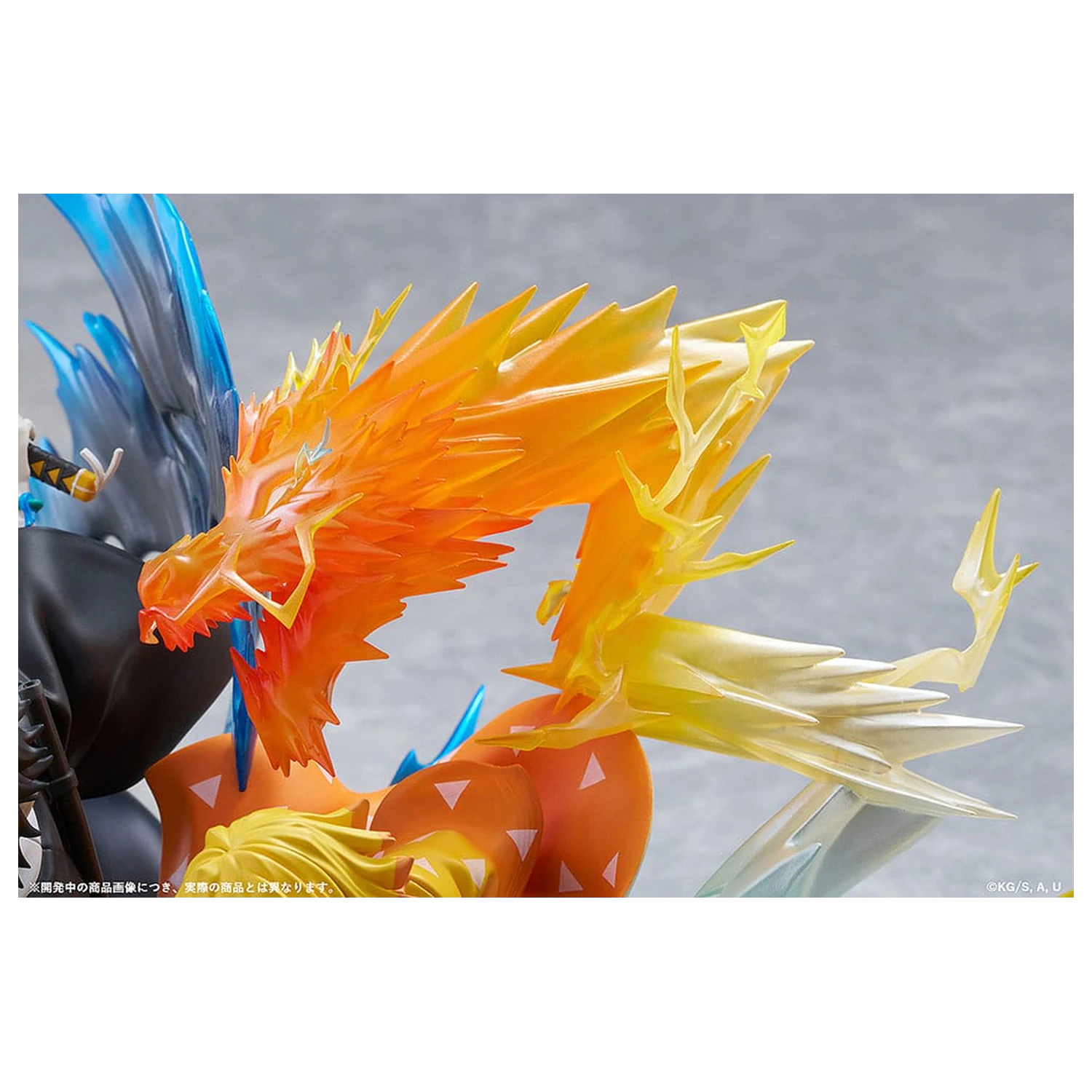 Demon Slayer: Kimetsu no Yaiba PVC Statue Zenitsu Agatsuma & Kaigaku 15 cm Produktfoto