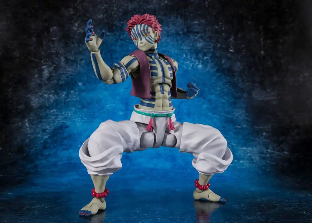 Demon Slayer: Kimetsu no Yaiba S.H.Figuarts Actionfigur Akaza 15 cm Produktfoto