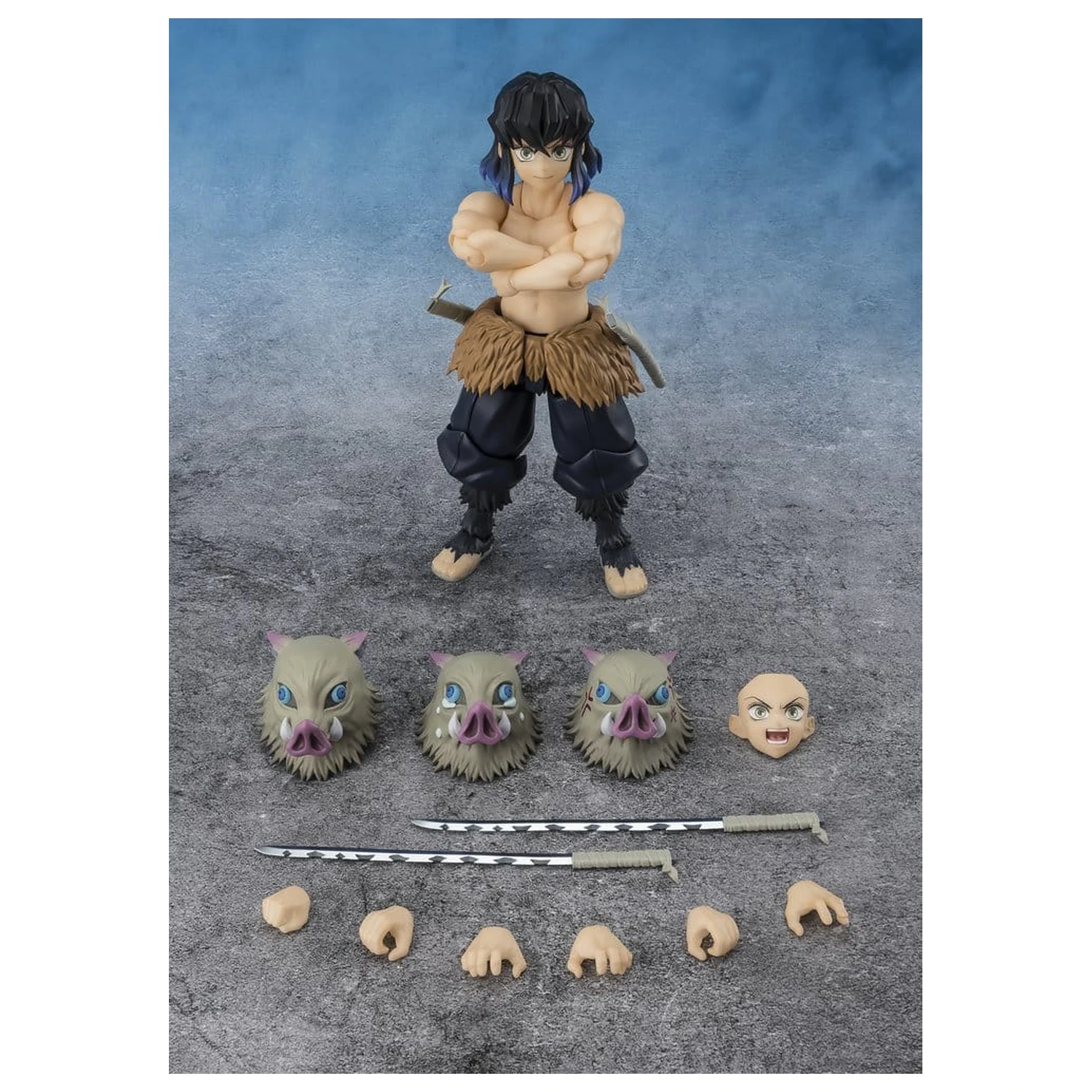 Demon Slayer: Kimetsu no Yaiba S.H. Figuarts Action-Figur Inosuke Hashibira 14 cm Produktfoto