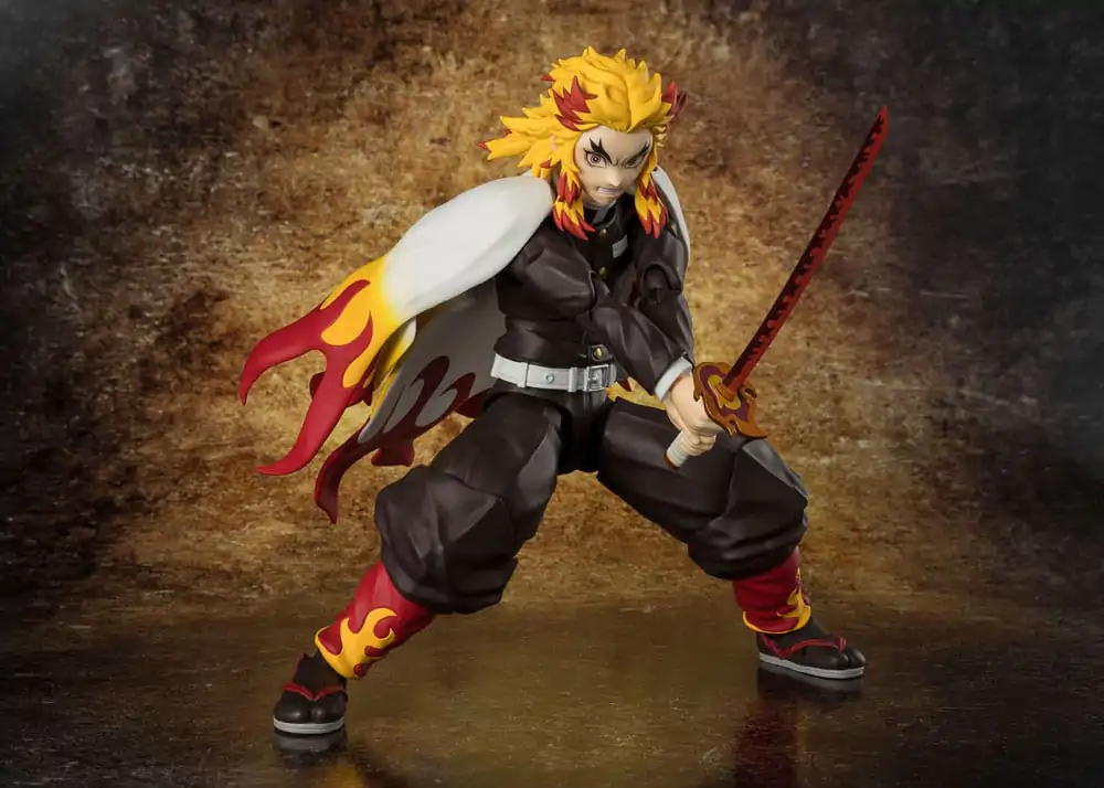 Demon Slayer: Kimetsu no Yaiba S.H.Figuarts Actionfigur Kyojuro Rengoku 15 cm Produktfoto