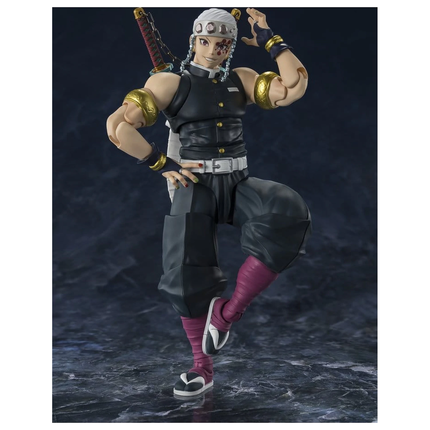 Demon Slayer: Kimetsu no Yaiba S.H.Figuarts Action-Figur Uzui Tengen 17 cm Produktfoto